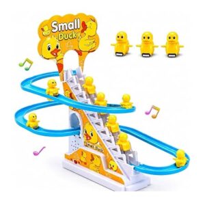 QuackLoop Musical Climbing Duck Slide Track Toy Set